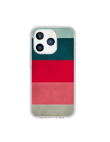 Coque iPhone 15 Pro Bandes New York City Hues - Maximilian San