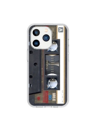 Cover iPhone 15 Pro Cassette Oro K7 - Maximilian San