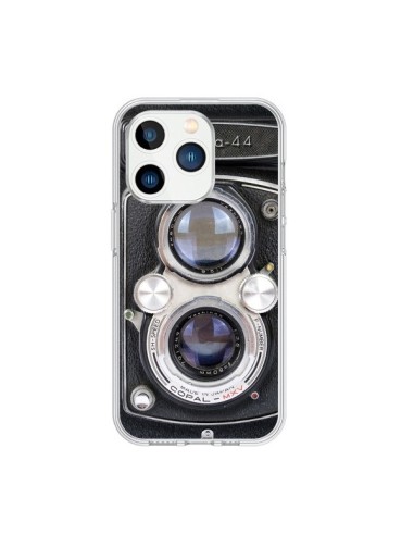 Cover iPhone 15 Pro Vintage Camera Yashica 44 Fotografia - Maximilian San