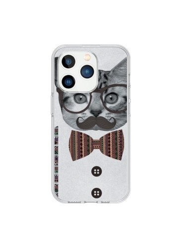 Coque iPhone 15 Pro Chat - Borg