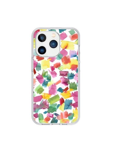 Coque iPhone 15 Pro Abstract Spring Colorful - Ninola Design
