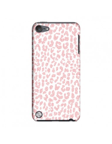 Coque Leopard Rose Corail pour iPod Touch 5 - Mary Nesrala