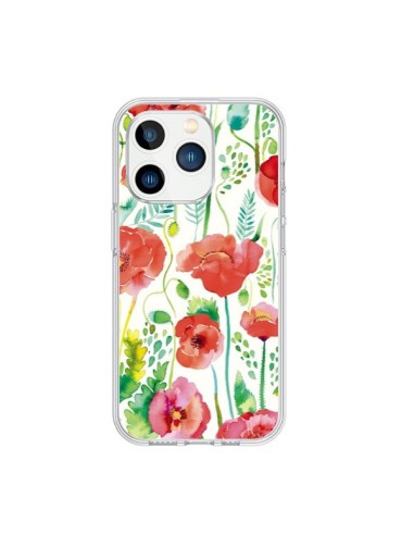 Coque iPhone 15 Pro Planets Constellation Pink - Ninola Design