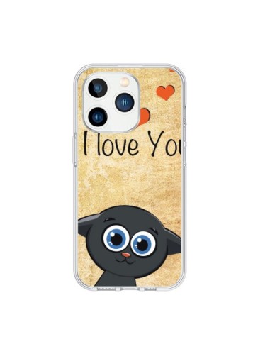 Coque iPhone 15 Pro Cute Cat - Nico