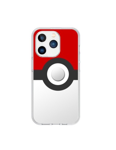 Coque iPhone 15 Pro Pokemon Pokeball - Nico