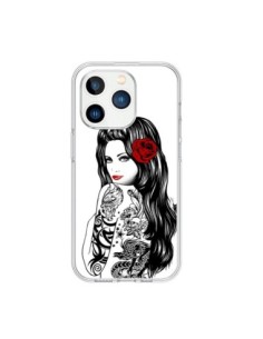 iPhone 15 Pro Case Girl Tattoo Lolita - Rachel Caldwell