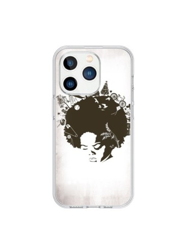 Coque iPhone 15 Pro Childhood Garden Afro - Rachel Caldwell