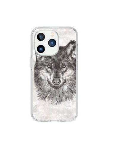 iPhone 15 Pro Case Wolf Grey - Rachel Caldwell