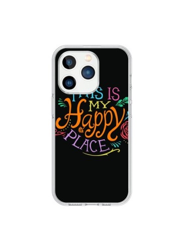 Cover iPhone 15 Pro This is my Happy Place - Rachel Caldwell