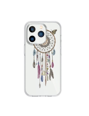Coque iPhone 15 Pro Attrape-rêves Lakota Transparente - Rachel Caldwell