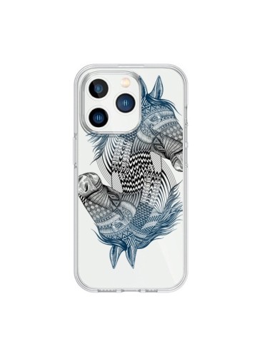 Coque iPhone 15 Pro Cheval Horse Double Transparente - Rachel Caldwell