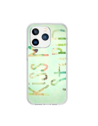 Coque iPhone 15 Pro Kiss Me Stupid - R Delean