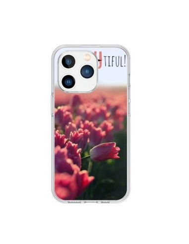 iPhone 15 Pro Case Be you Tiful Tulips - R Delean