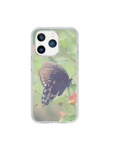 Coque iPhone 15 Pro Papillon Butterfly - R Delean