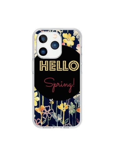 Coque iPhone 15 Pro Hello Spring - R Delean