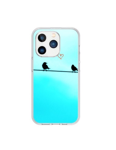 Cover iPhone 15 Pro Uccelli Amore - R Delean