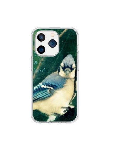 Cover iPhone 15 Pro I'd be a bird Uccelli - R Delean