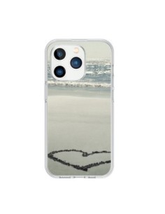 Cover iPhone 15 Pro Coeoeur Spiaggia Estate Sabbia Amore...