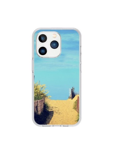 Cover iPhone 15 Pro Mare Sabbia Spiaggia- R Delean