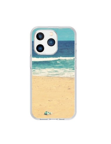 Coque iPhone 15 Pro Mer Ocean Sable Plage Paysage - R Delean