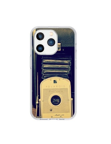 Coque iPhone 15 Pro Appareil Photo Vintage Polaroid Boite - R Delean