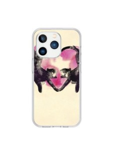 Coque iPhone 15 Pro Cats love to sleep - Robert Farkas