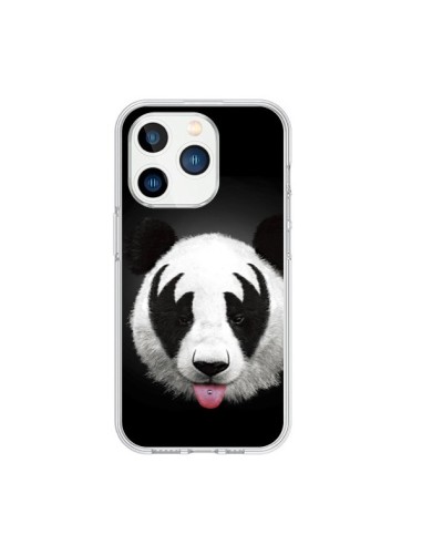 Coque iPhone 15 Pro Kiss of a Panda - Robert Farkas