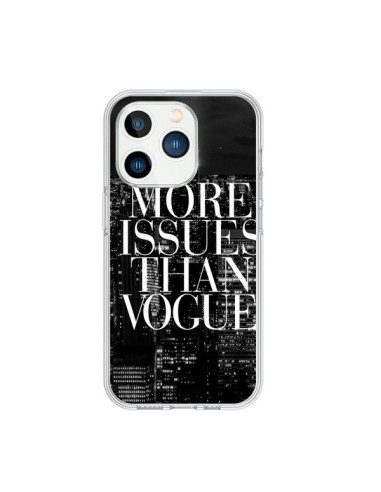 Coque iPhone 15 Pro More Issues Than Vogue New York - Rex Lambo