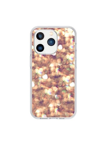 Coque iPhone 15 Pro Glitter and Shine Paillettes - Sylvia Cook