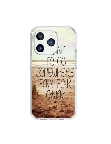 Coque iPhone 15 Pro I want to go somewhere - Sylvia Cook
