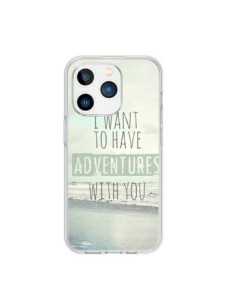 Cover iPhone 15 Pro I want to have adventures with you -...
