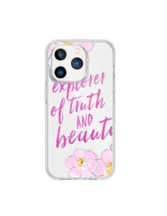 Coque iPhone 15 Pro Explorer of Truth and Beauty...