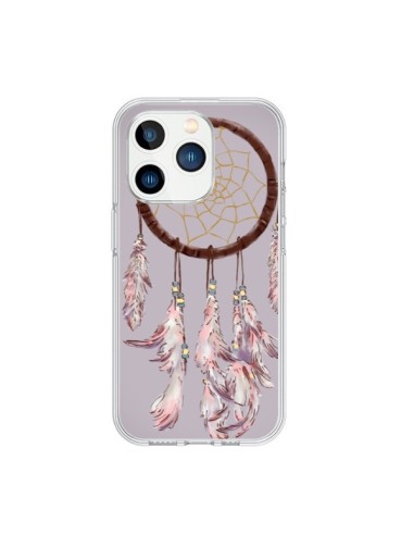 Coque iPhone 15 Pro Attrape-rêves violet - Tipsy Eyes