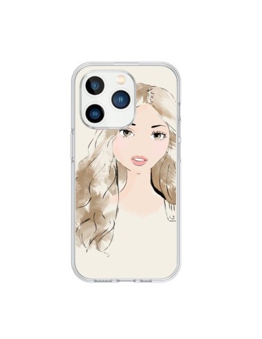 Coque iPhone 15 Pro Girlie Fille - Tipsy Eyes