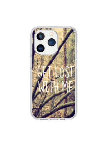 Coque iPhone 15 Pro Get lost with me foret - Tara Yarte