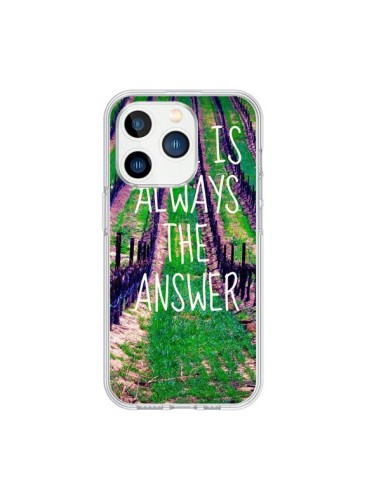 Cover iPhone 15 Pro Get lost with me foret - Tara Yarte