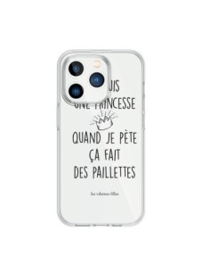 Coque iPhone 15 Pro Je suis une princesse quand je pète...