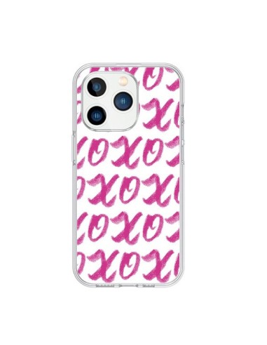 Cover iPhone 15 Pro XoXo Rosa Trasparente - Yohan B.