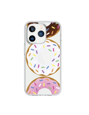 Coque iPhone 15 Pro Bagels Bonbons Transparente - Yohan B.