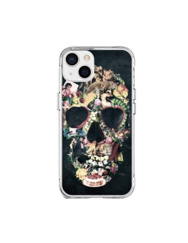 Coque iPhone 15 Plus Skull Vintage Tête de Mort - Ali Gulec