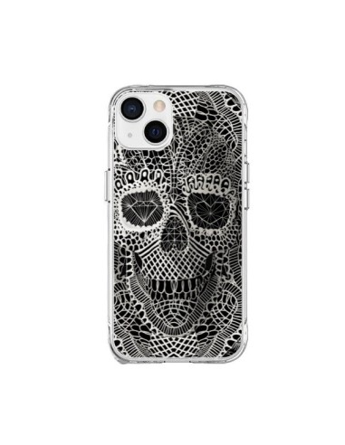 Coque iPhone 15 Plus Skull Lace Tête de Mort - Ali Gulec