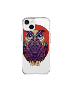 Coque iPhone 15 Plus Chouette Hibou Owl Transparente -...