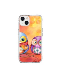 Coque iPhone 15 Plus Chouette Arbre - Annya Kai
