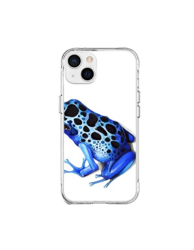 Coque iPhone 15 Plus Grenouille Bleue - Annya Kai