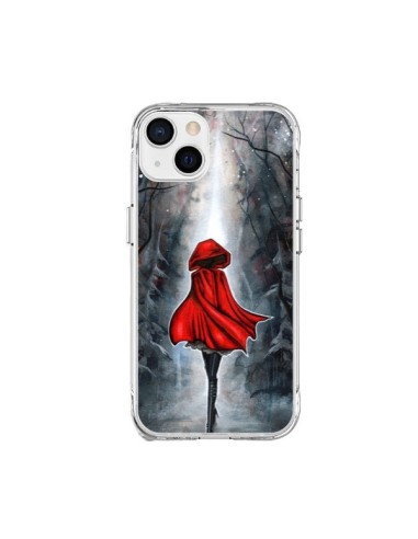 Coque iPhone 15 Plus Le Petit Chaperon Rouge Bois - Annya Kai