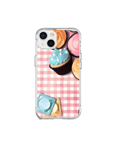 Coque iPhone 15 Plus Petit Dejeuner Cupcakes - Benoit Bargeton