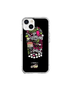 Coque iPhone 15 Plus Bubble Fever Original Flavour Noir -...