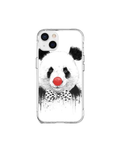 Coque iPhone 15 Plus Clown Panda - Balazs Solti