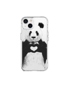 Cover iPhone 15 Plus Panda All You Need Is Love...