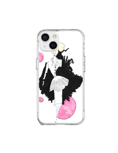 iPhone 15 Plus Case Fashion Girl Pink - Cécile